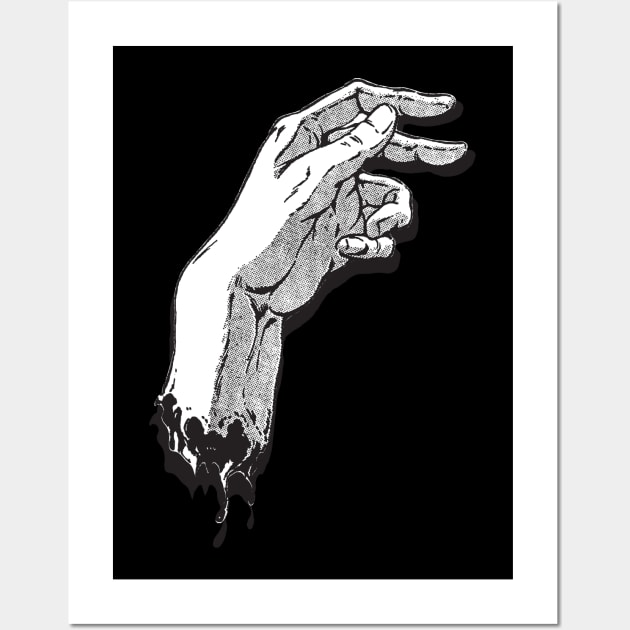 Severed Hand Wall Art by SWAMPMEAT